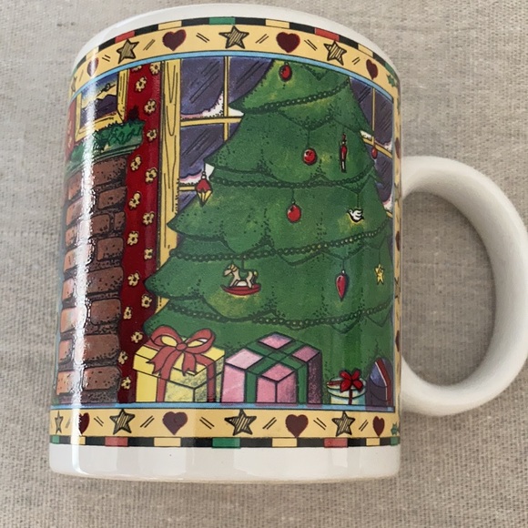 Vintage 1994 Holiday mug, Tarsha International. - Picture 3 of 8
